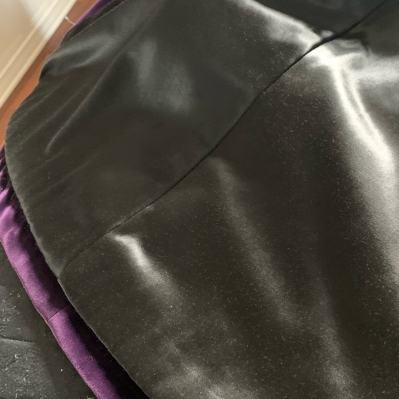 Vintage custom made velvet car coat - lined - Picture 10 of 10